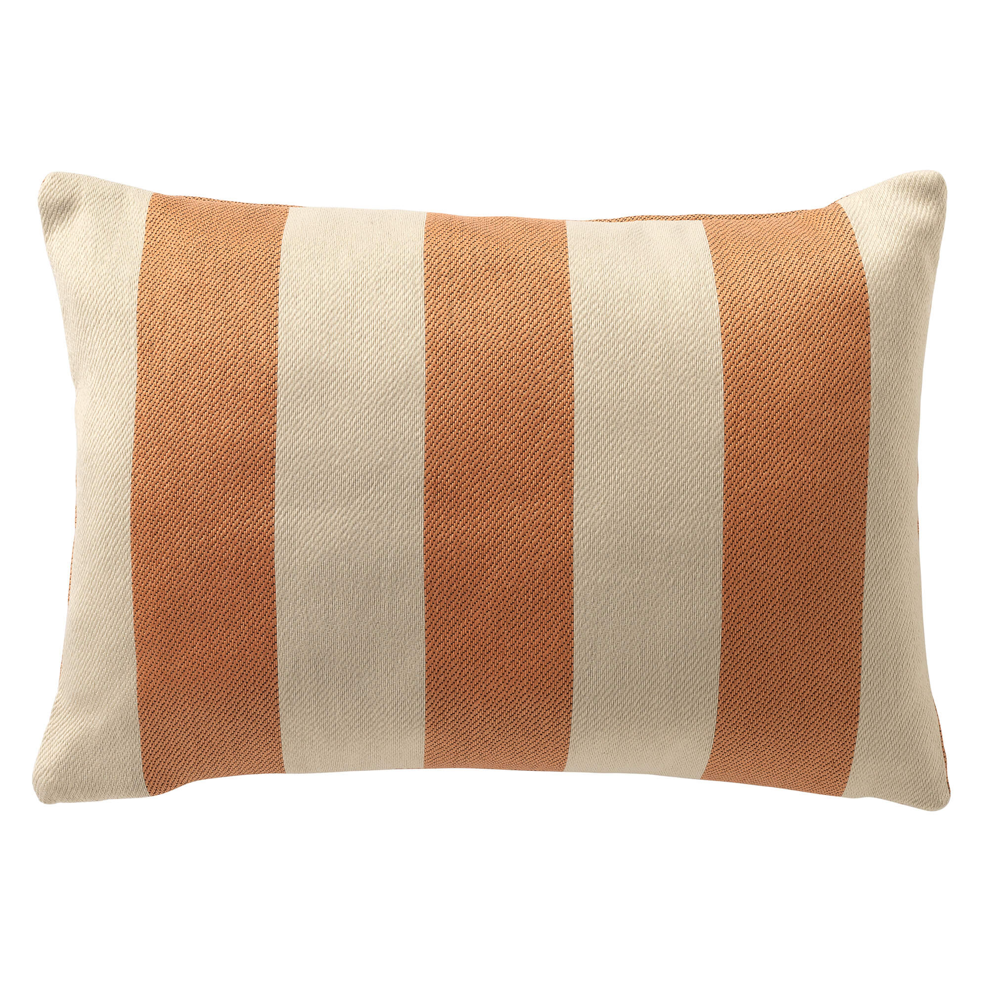 CYRUS - buitenkussen 40x60 cm - waterafstotend - gestreept - Peach Bloom - roze