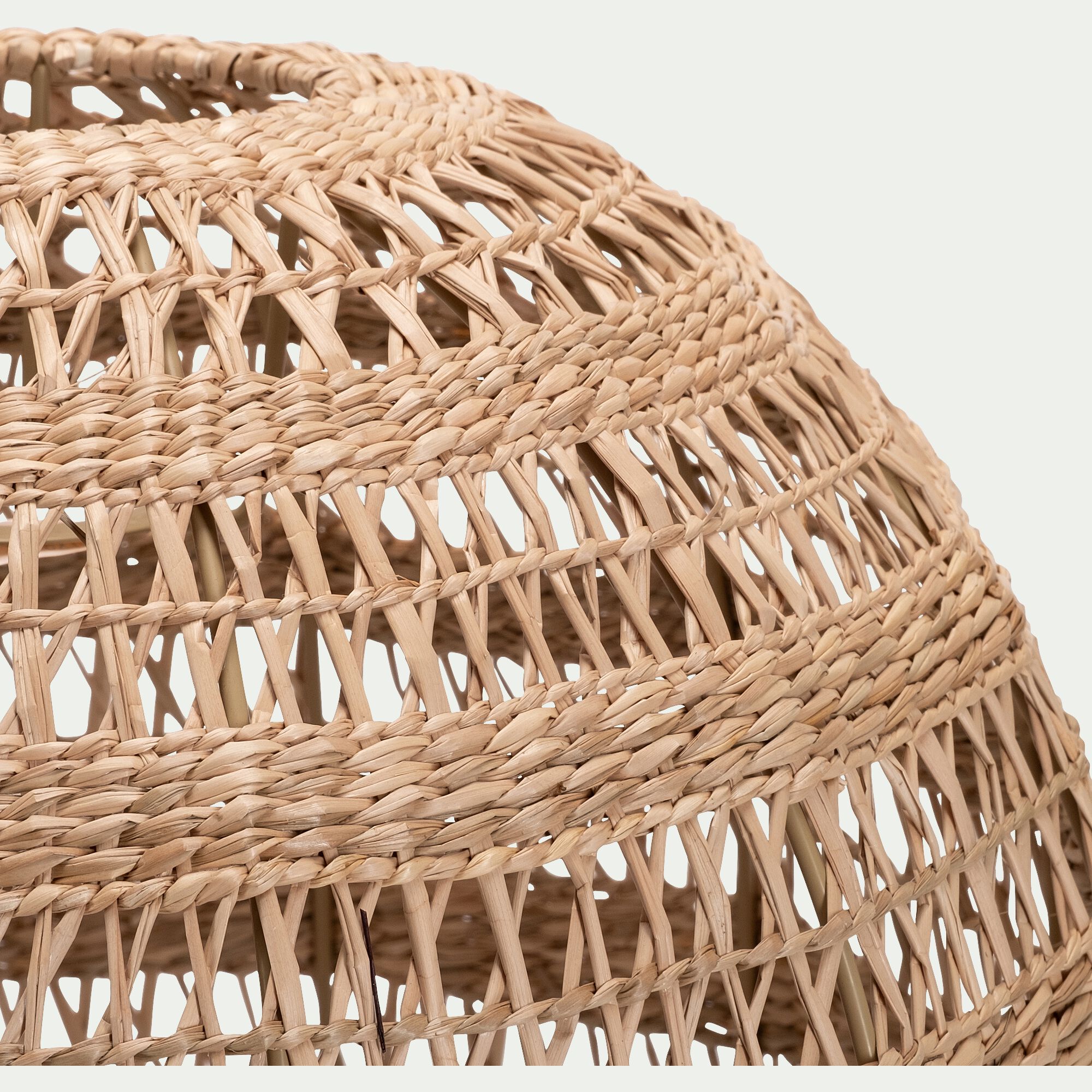 EMILE - Suspension non électrifiée en jonc de mer D43cm - naturel