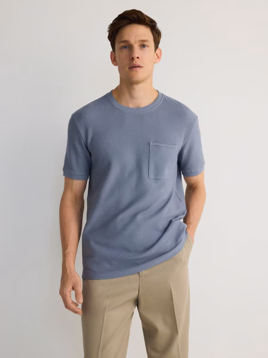 Slim Fit Structural T-Shirt