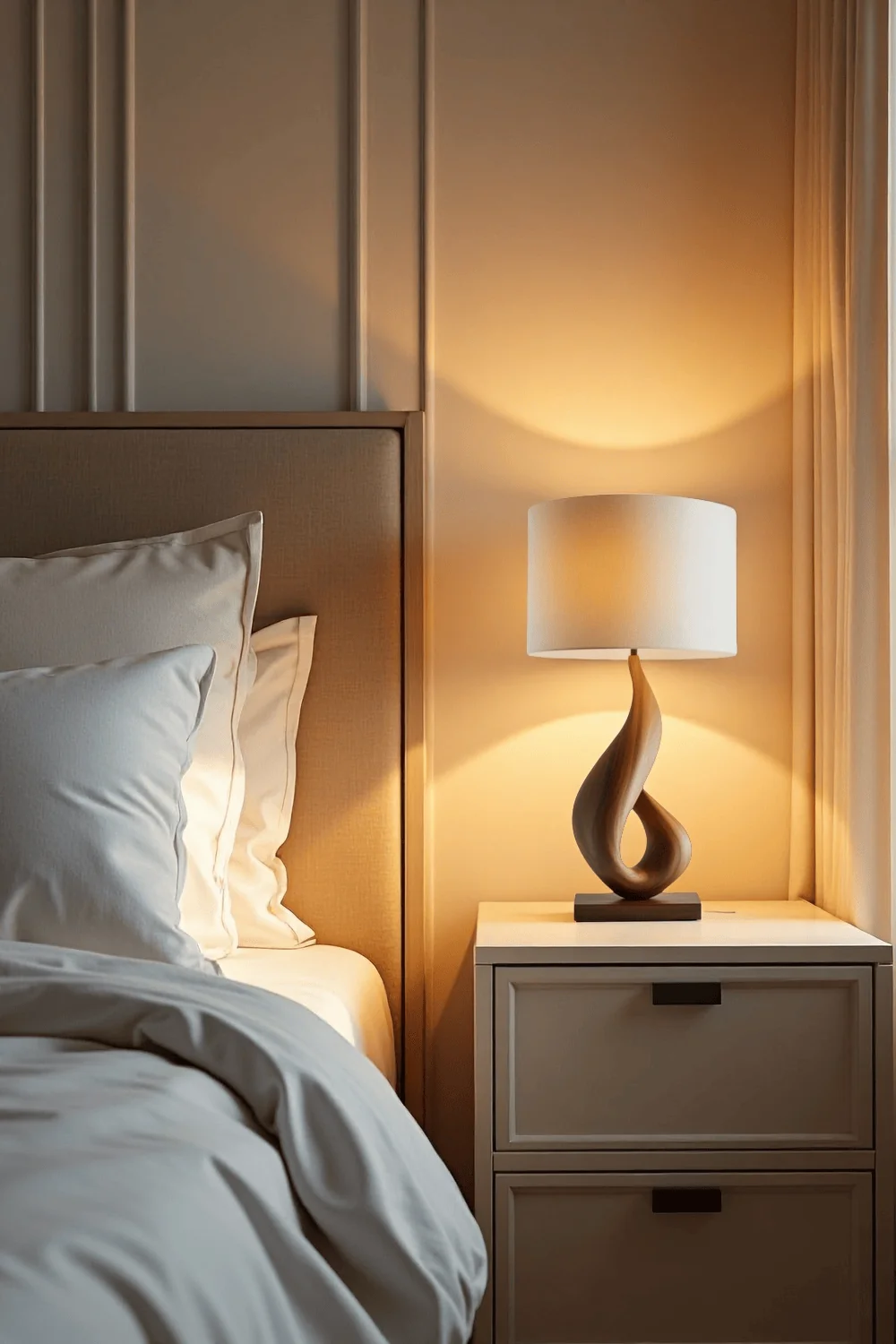 Wooden Art Lamp #WL064