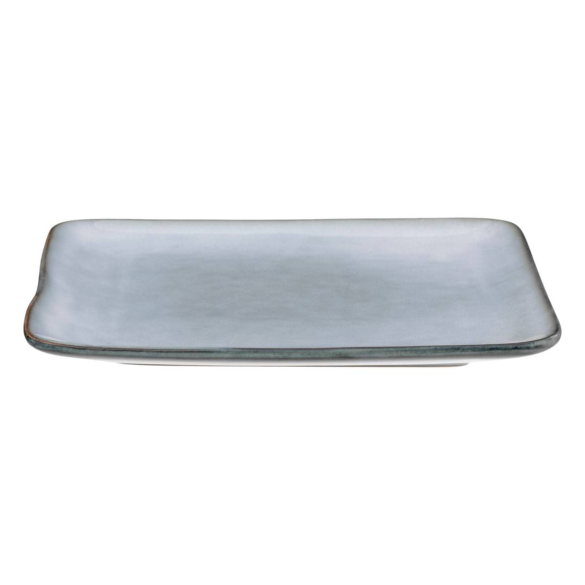 Dinner plate "Sea View" 27x27 cm, Blue