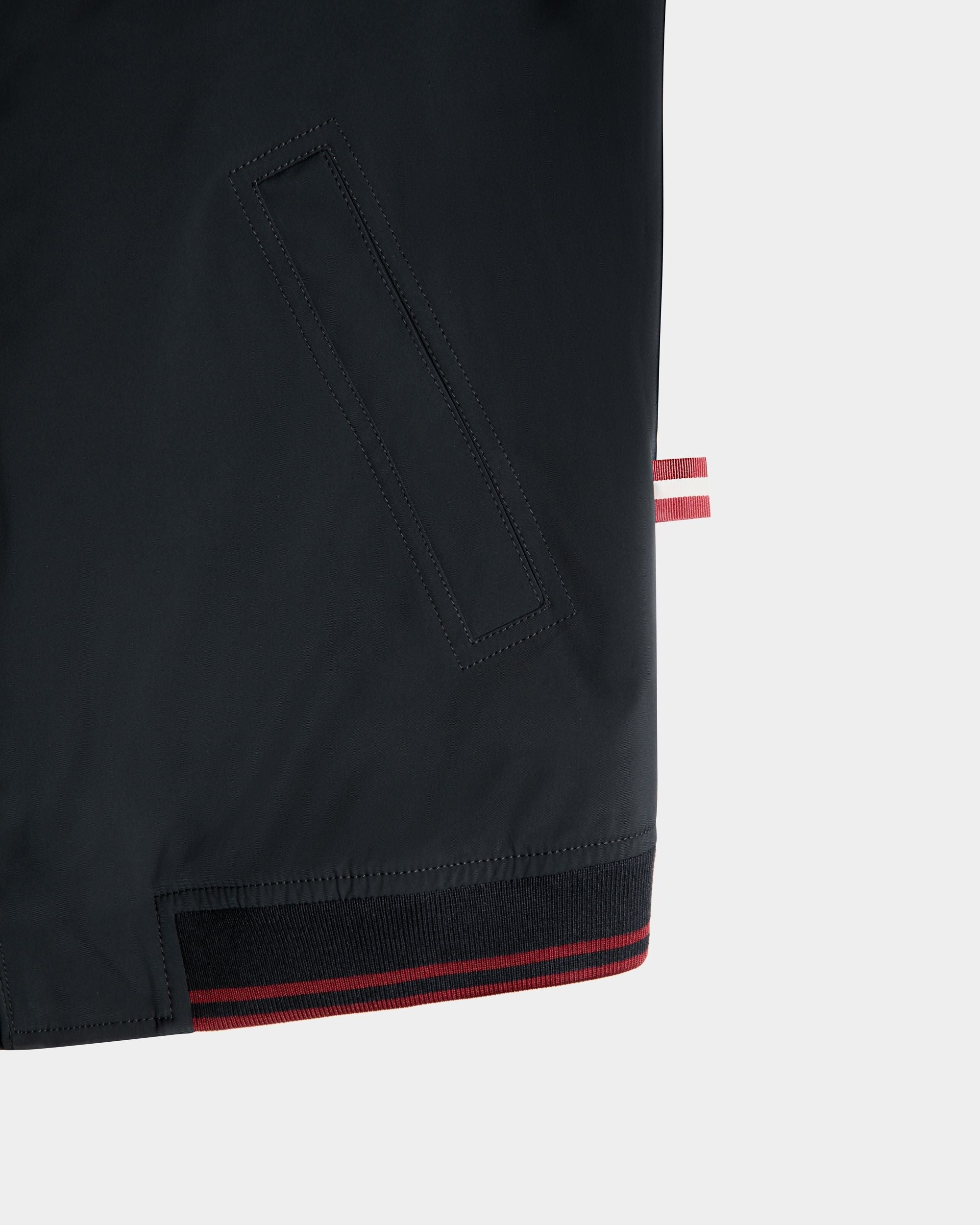 Bomberjacke Aus Nylon In Navy Blue