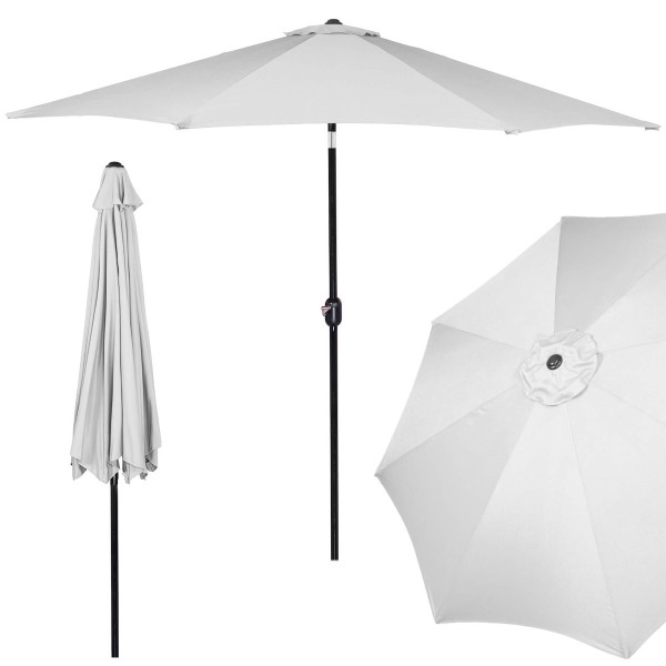 Parasol ogrodowy 300 cm składany łamany na balkon i taras