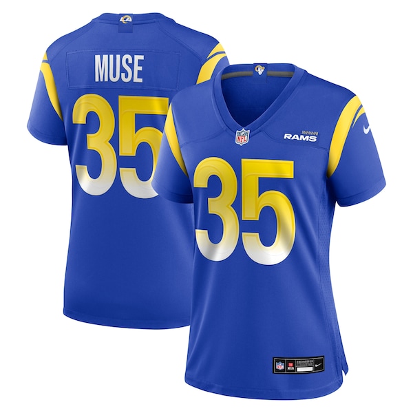 Nick Muse Los Angeles Rams Nike Women's Team Game Jersey -  Royal