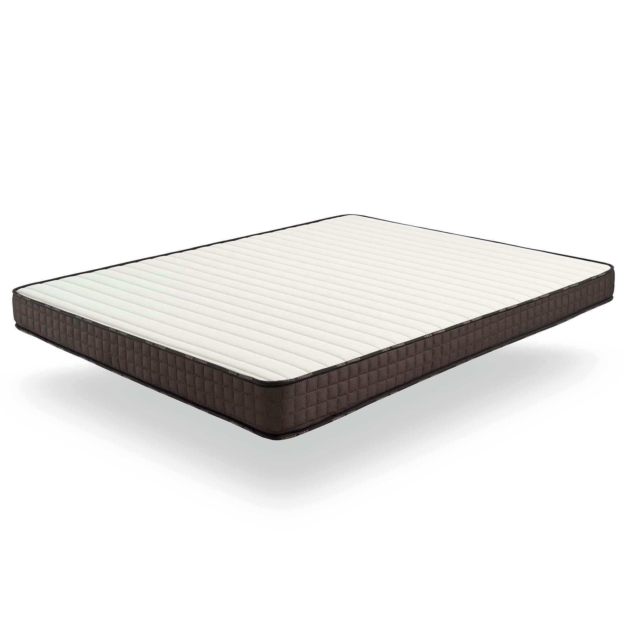 TITANIUM 20 - Matelas 120x190 cm  - Mousse mémoire de forme HR, Blue Latex, 20 cm