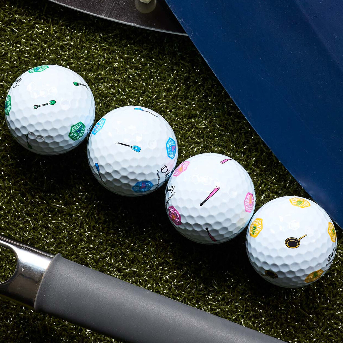 Chrome Tour Good Good Wheel of Not Ideal Golf Balls