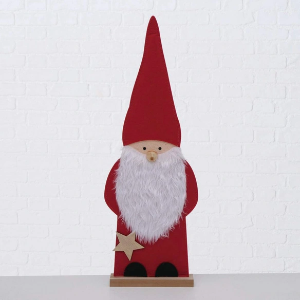 Weihnachtsfigur »Gerrit Weihnachtsmann«, rot/weiss