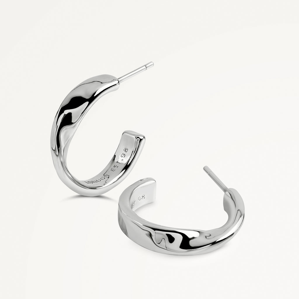 Beaton Close - Hammer Hoop Earrings