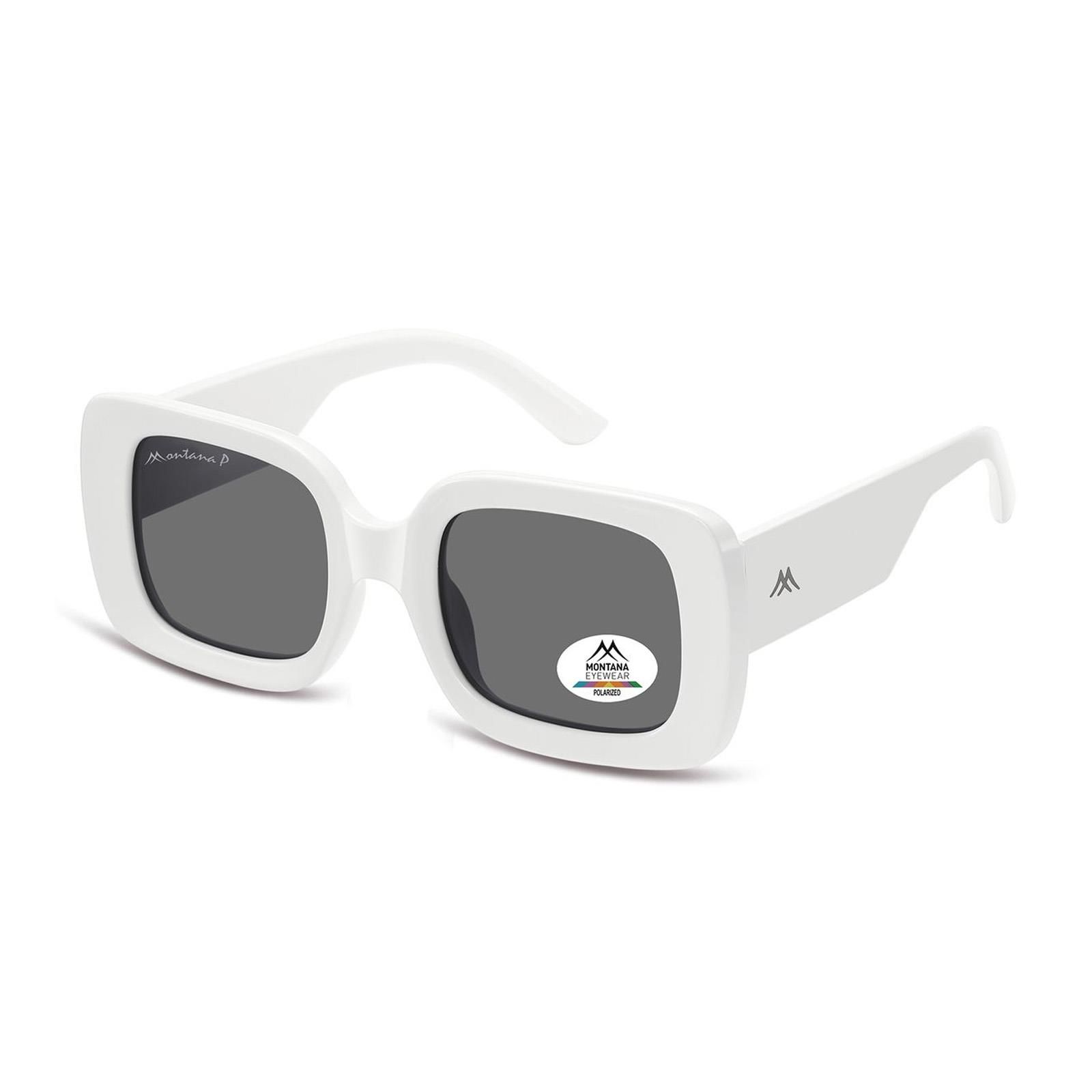 montana Square White Grey Polarized MP68