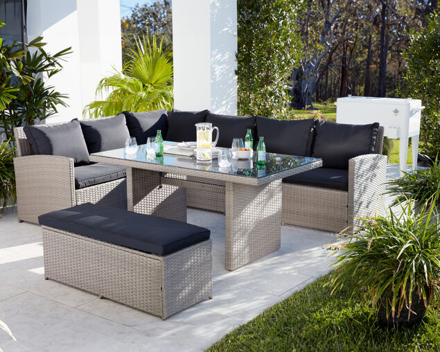 Urban 4 Piece Low Dining Setting