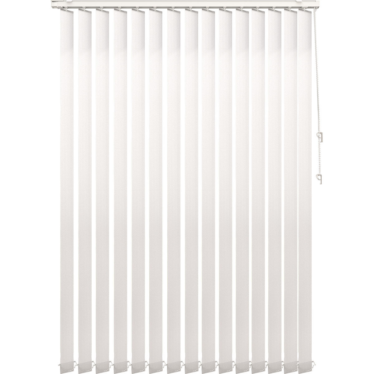 Estore Vertical Oslo Branco 100x260cm
