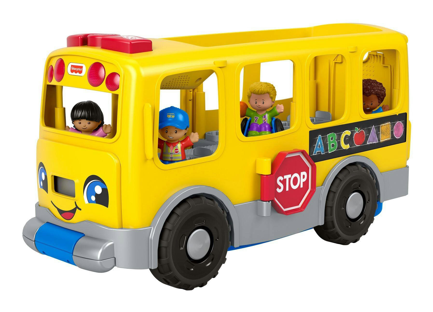 Fisher-Price® Little People® Smart Stages™ Big Yellow School Bus Musical Learning Toy For Toddlers, Age 1+