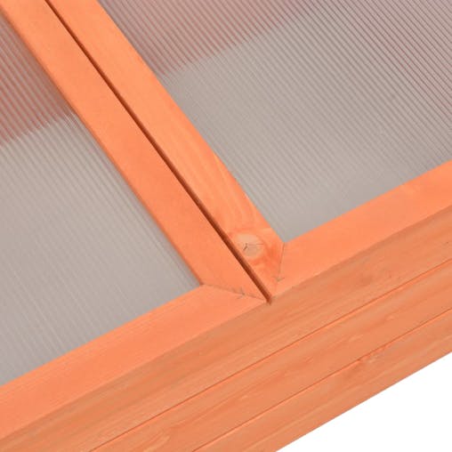 NNEVL Greenhouse Wood 100x50x34 cm