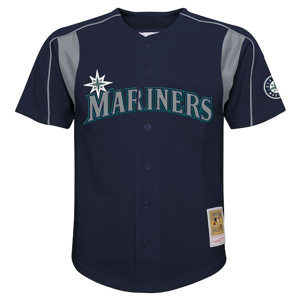 Felix Hernandez Seattle Mariners  Preschool Cooperstown Collection Batting Practice Jersey - Navy