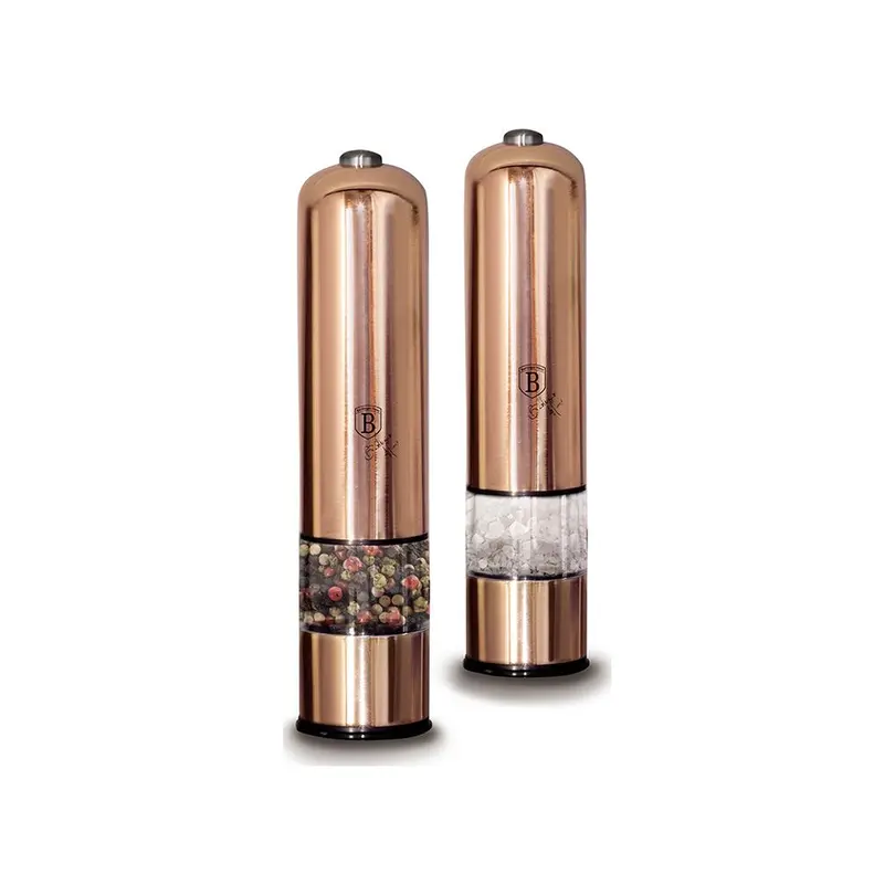 Salz- und Pfeffermühle elektrisch 2er-Set Rose Gold Edition