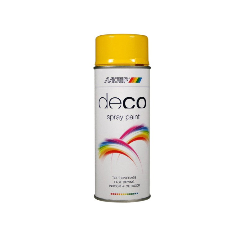 Peinture Deco Paint jaune colza brillante 0,1 L MOTIP