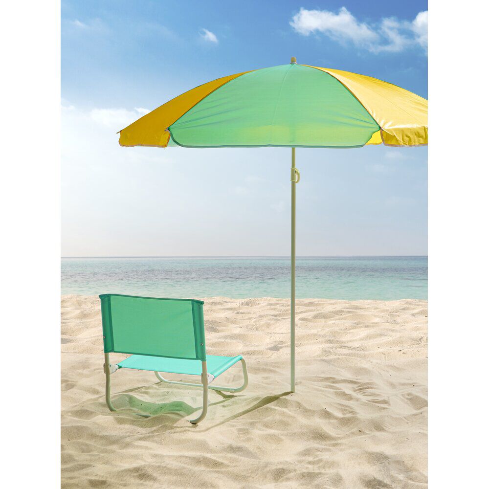 Parasol de plage en métal Ø140xH170cm