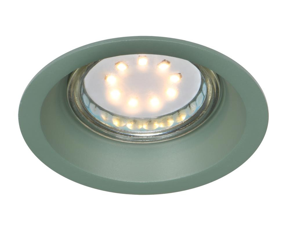 Oprawa wpuszczana okrągła zielona 8,1cm SA-121xGU10x35W IP20 Candellux