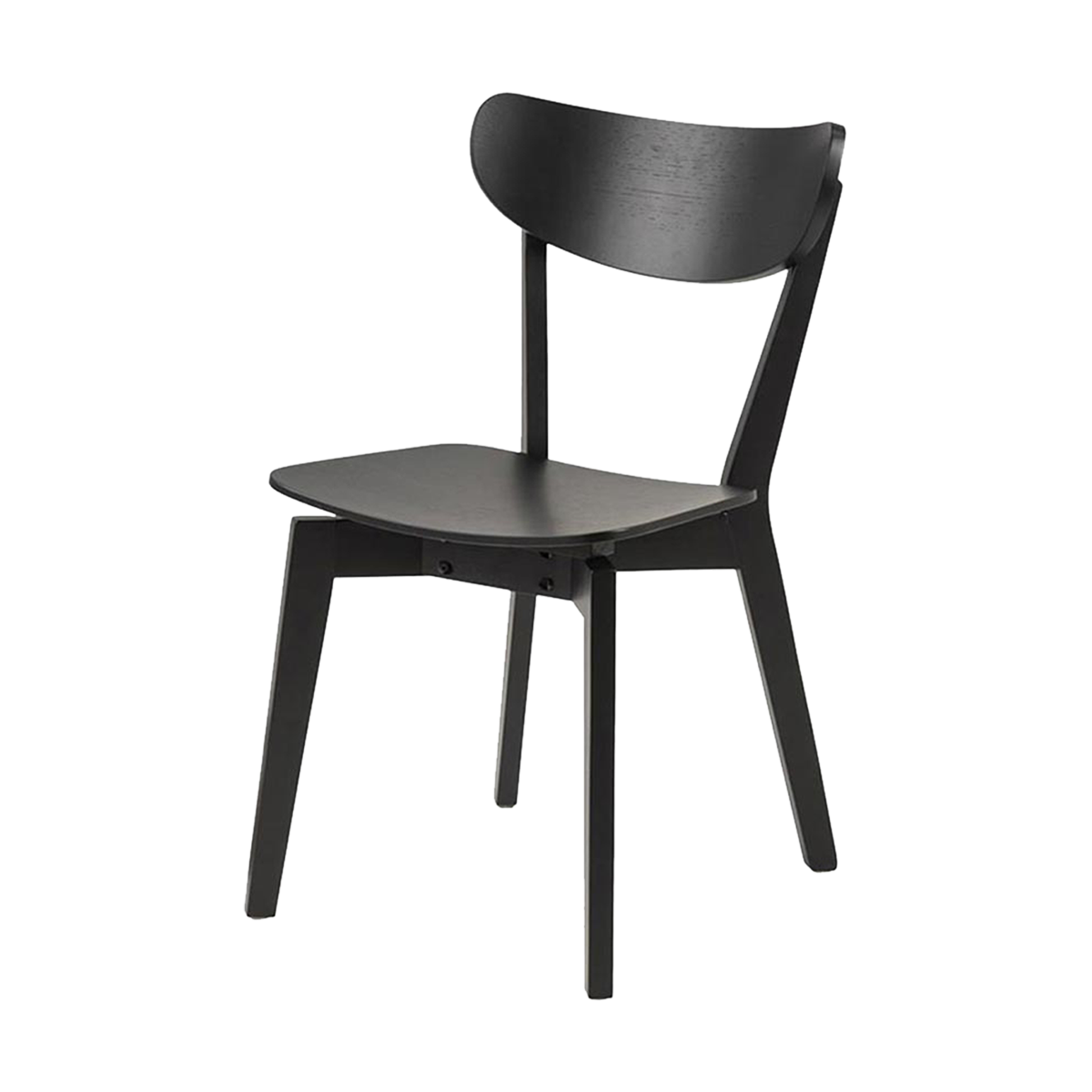 Lisomme Jade Houten Eetkamerstoel Zwart