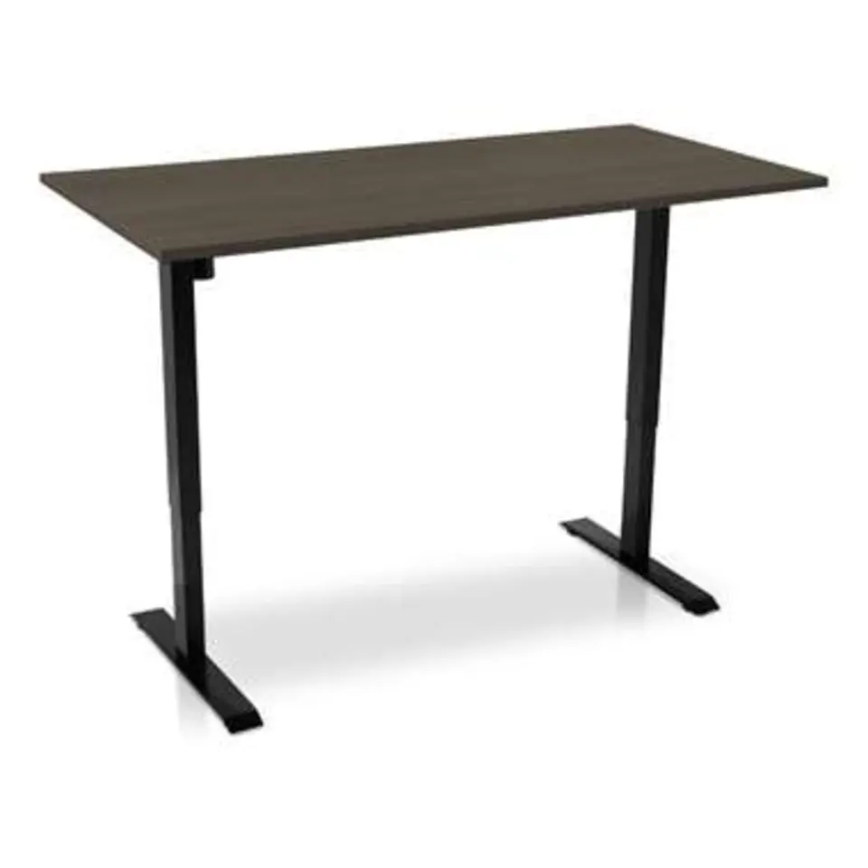 MRC EASY elektrisch ARBO zit-sta bureau - 160x80 cm - bruin eiken