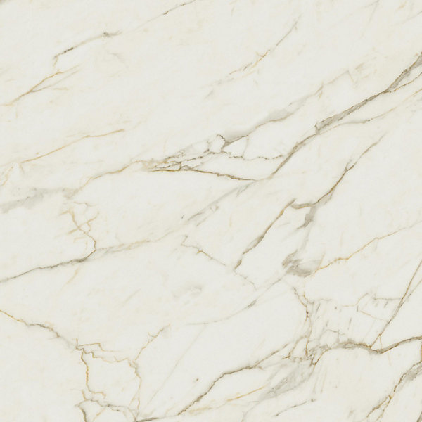 Carrelage effet Marbre Blanc Calacatta Extra 120x120x0,9 cm Mat Clarenza - Sol et mur intérieur (vendu par carton de 2,88 m²) - RO
