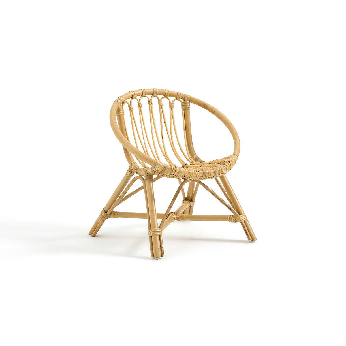 Fauteuil enfant en rotin, Malu