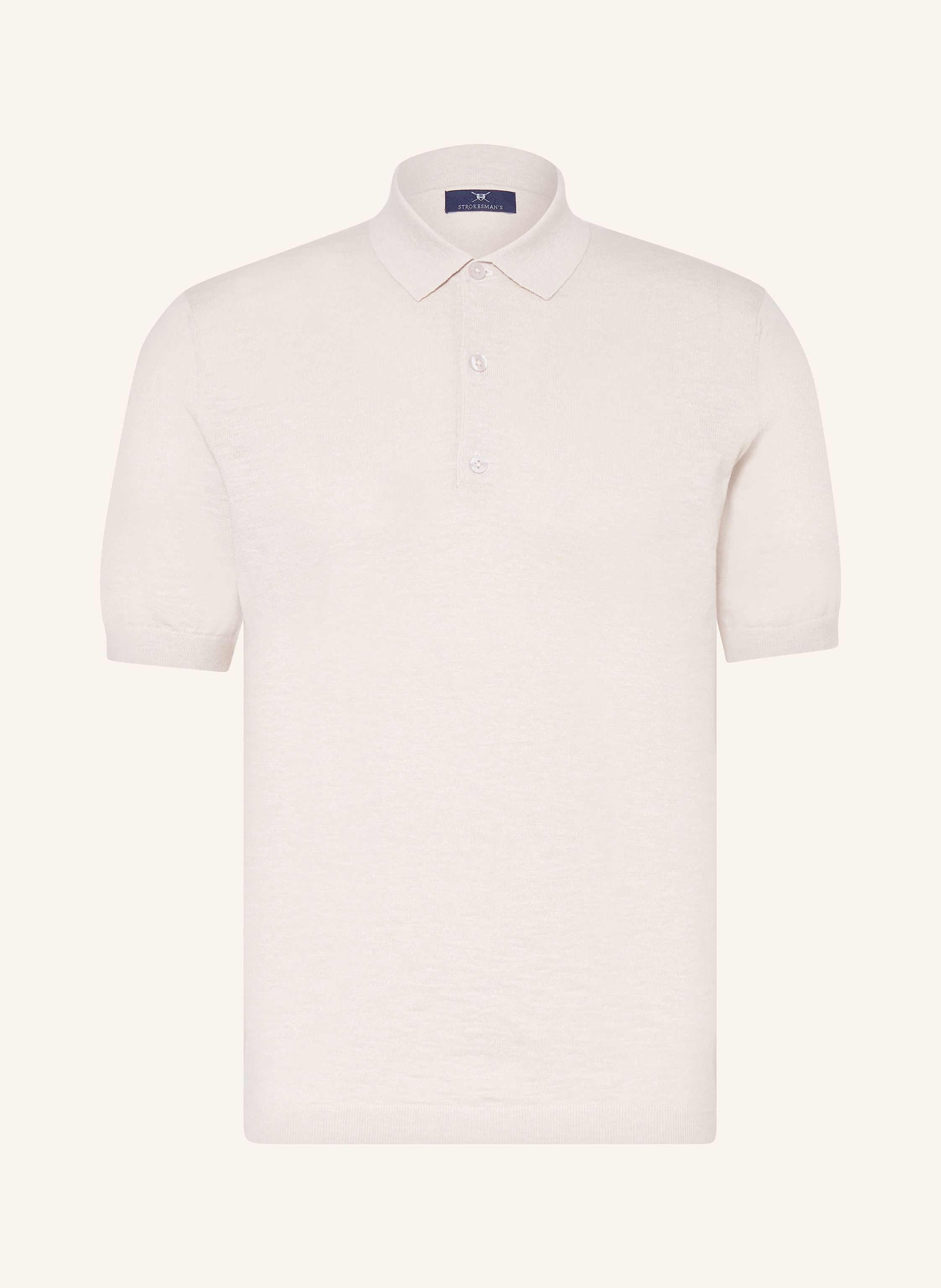 STROKESMAN'S Strick-Poloshirt