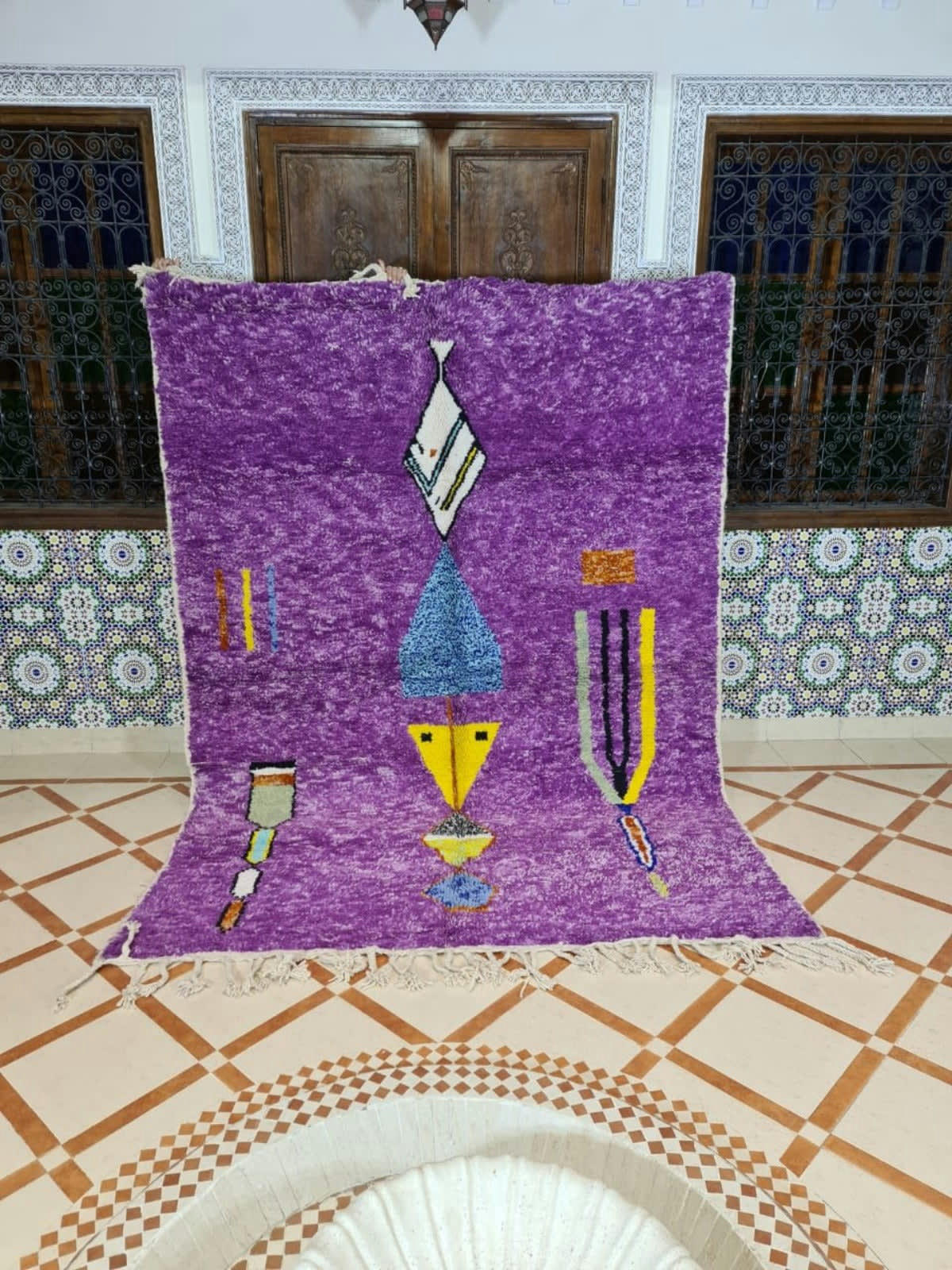 BERBERE - Tapis berbère original marocain 210x290