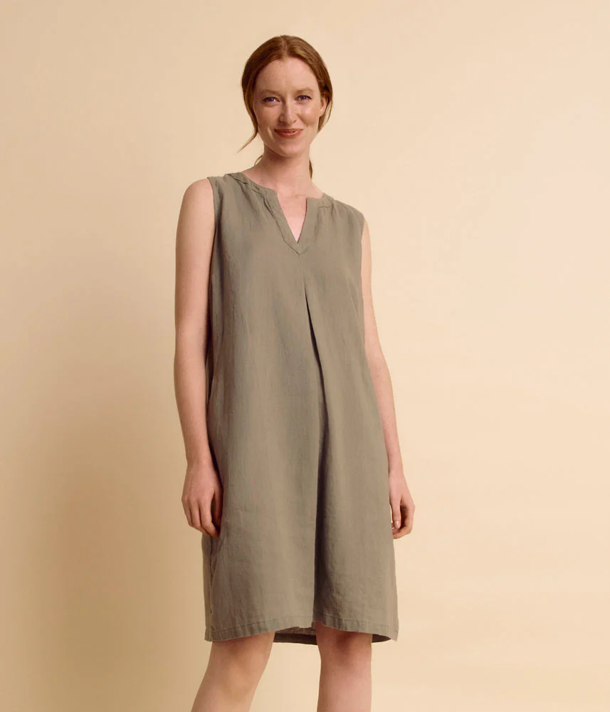 Robe housse en lin lavé ROCALLA/85192/225