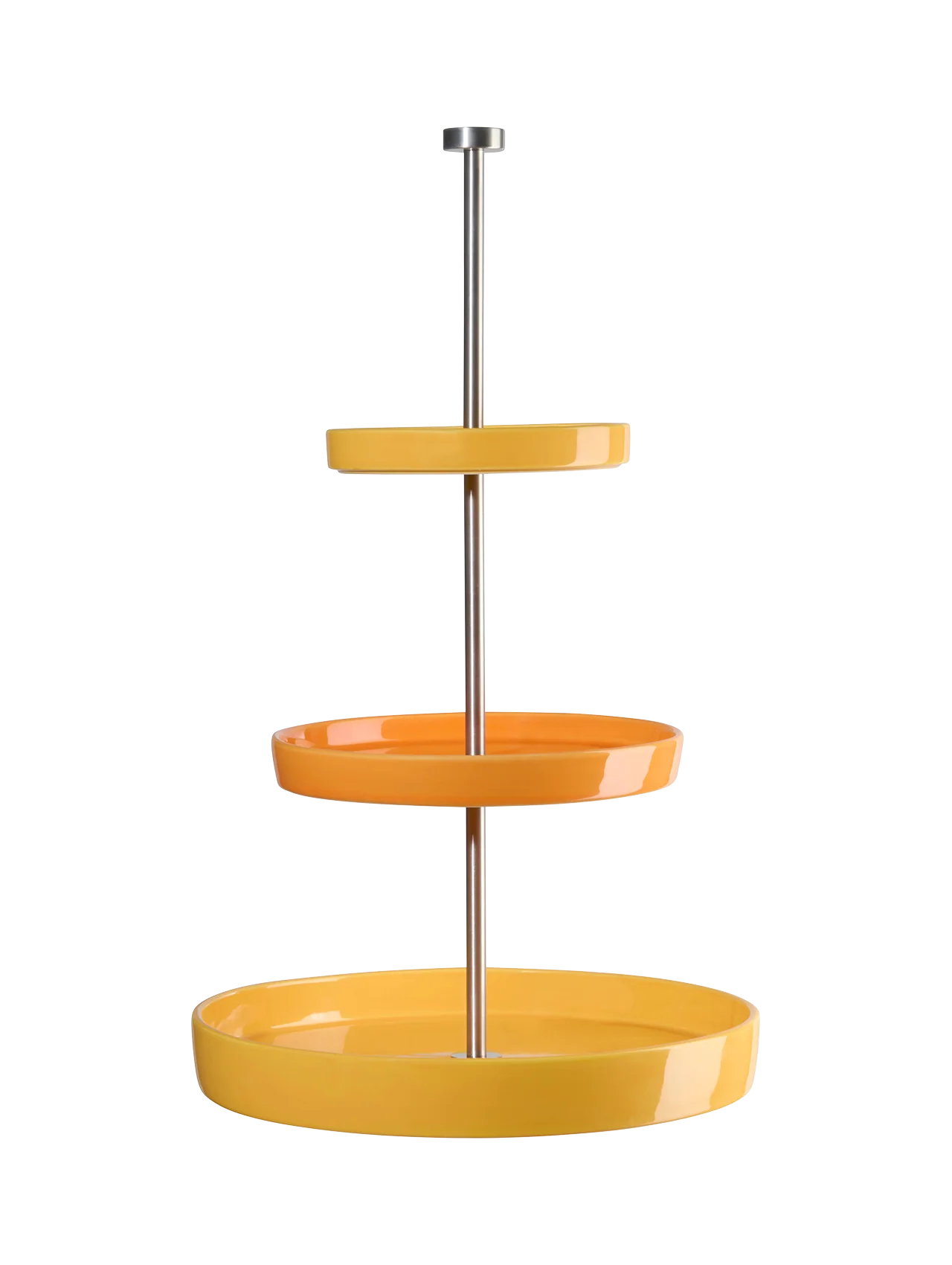 etagere, 3-stufig, orange smoothie