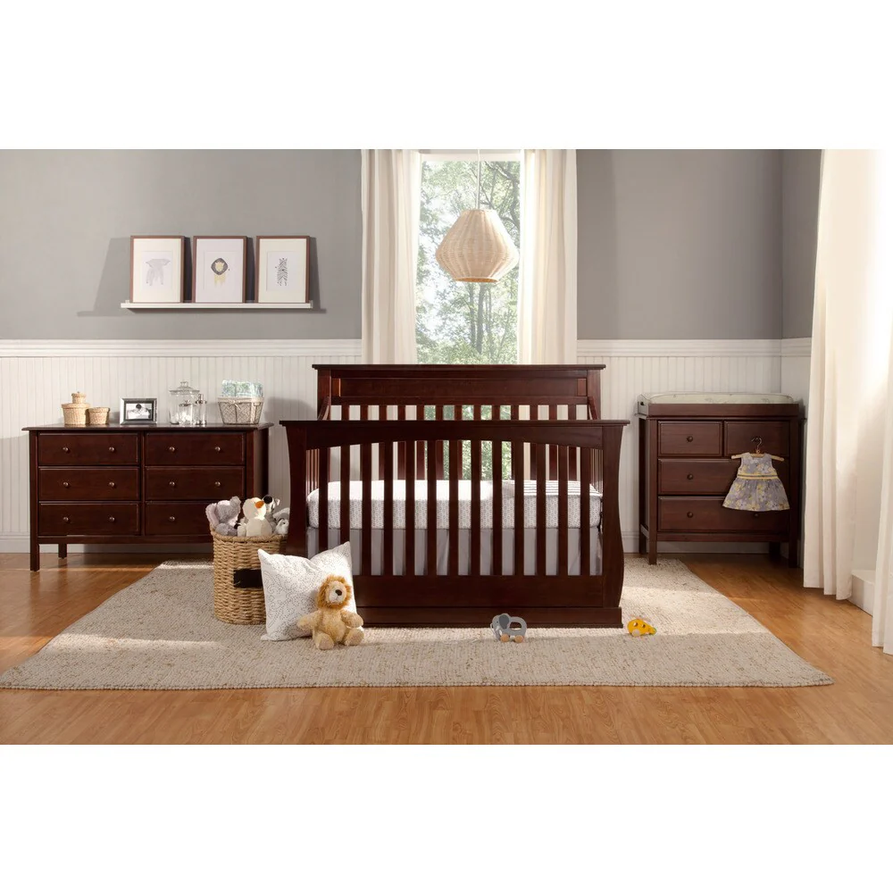 DaVinci Glenn 4-in-1 Convertible Crib with Toddler Bed Conversion Kit