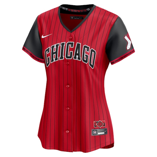 Chicago White Sox Nike Women's 2025 City Connect Limited Jersey - Red/Black