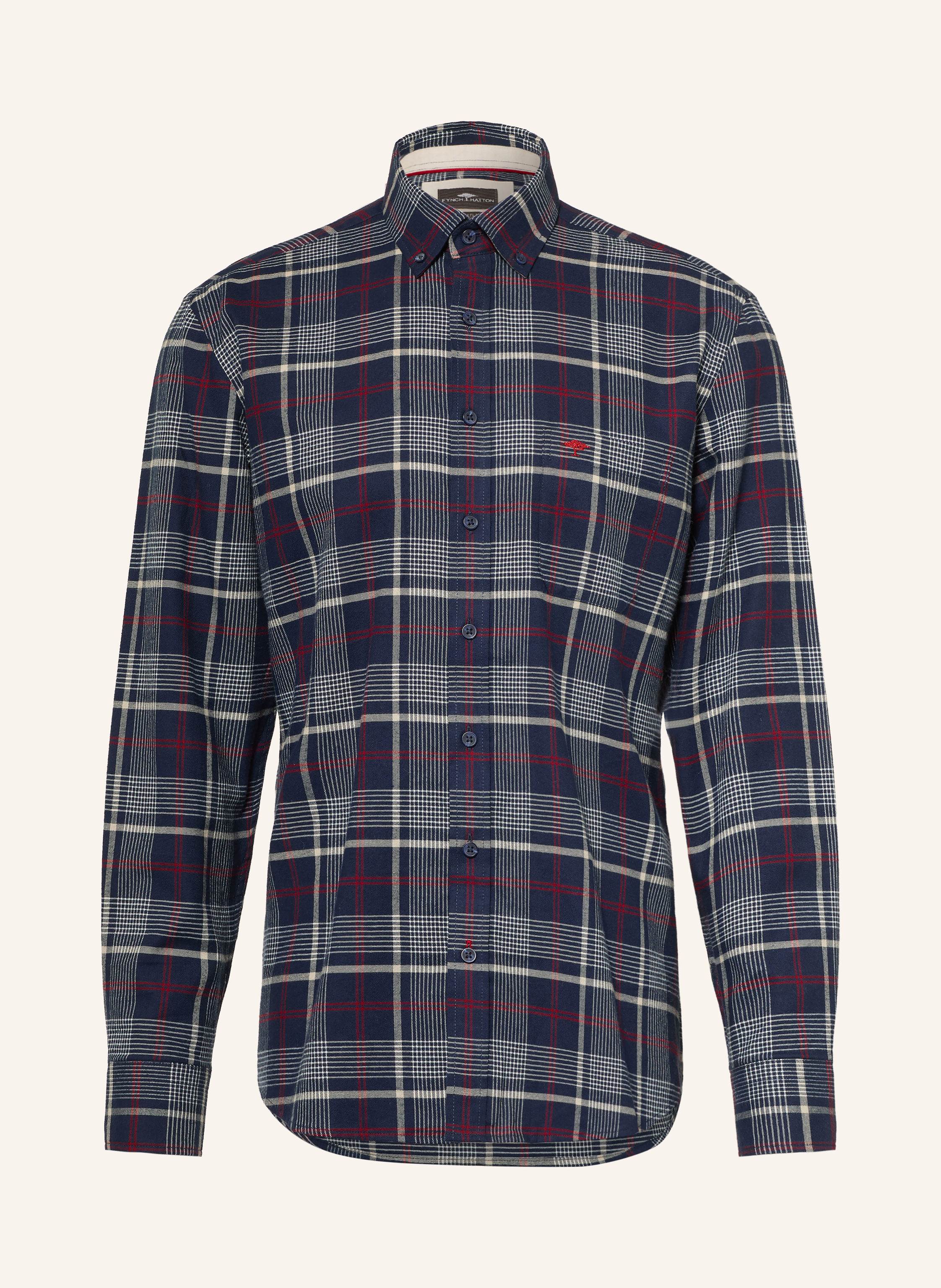 FYNCH-HATTON Flanellhemd Regular Fit