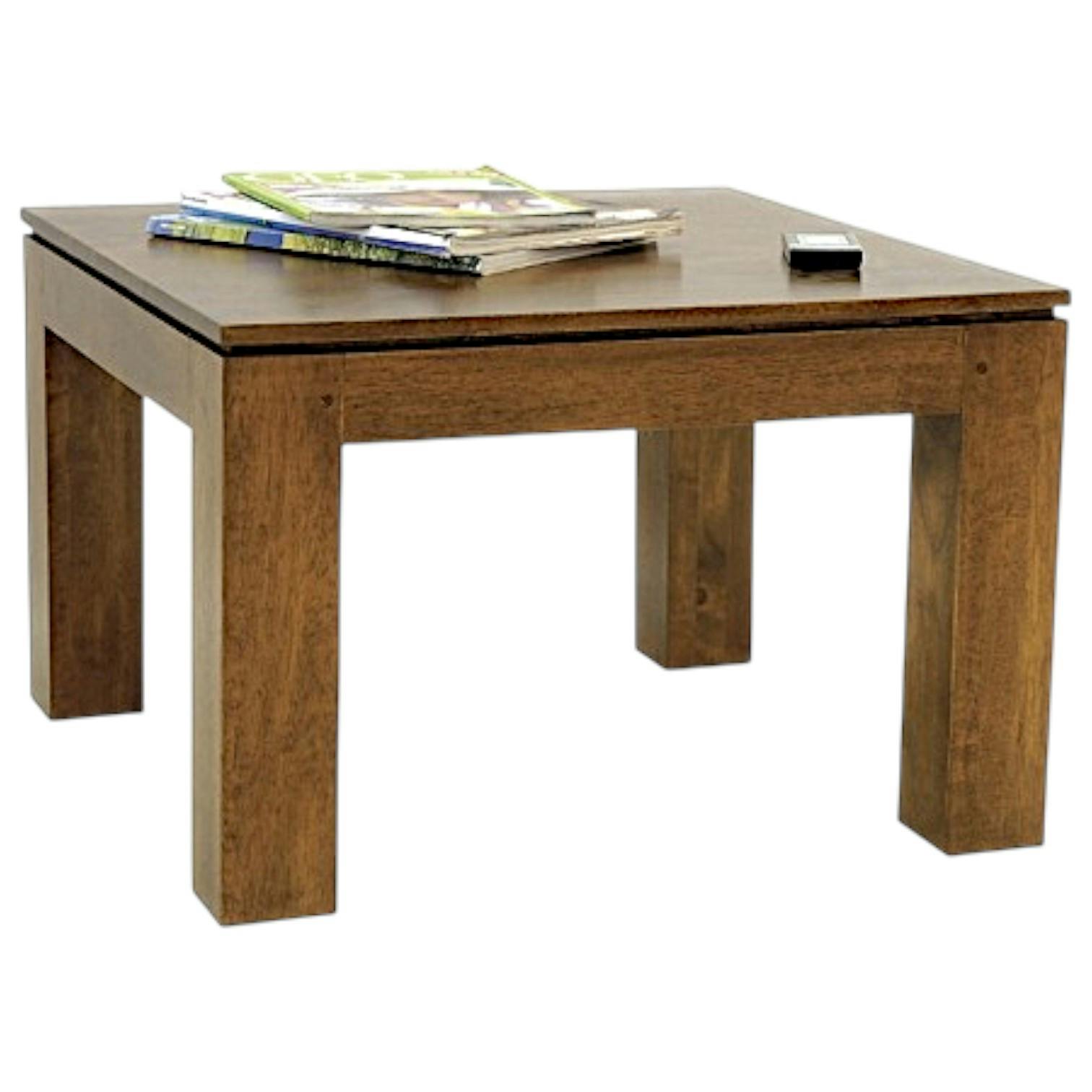 Table basse hévéa 60X60cm HELENA