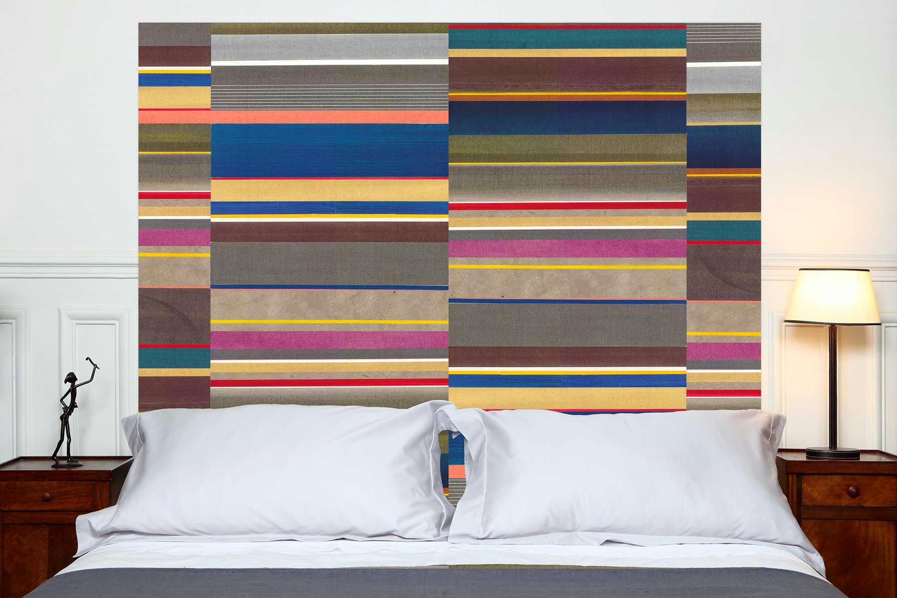 LA HAVANE - Tête de lit en tissu sans support en bois 160*140 cm