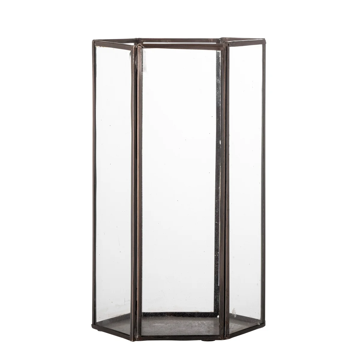 Bloomingville - Acentia Laterne, H 26 cm, kupfer