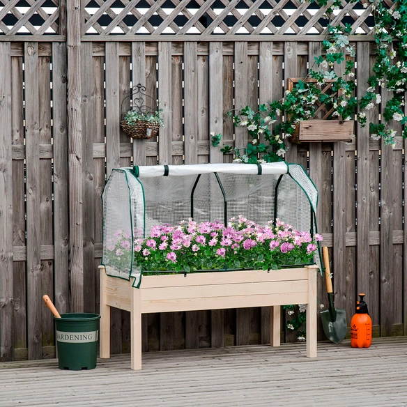 Hochbeet, LxBxH: 121 x 55 x 117 cm