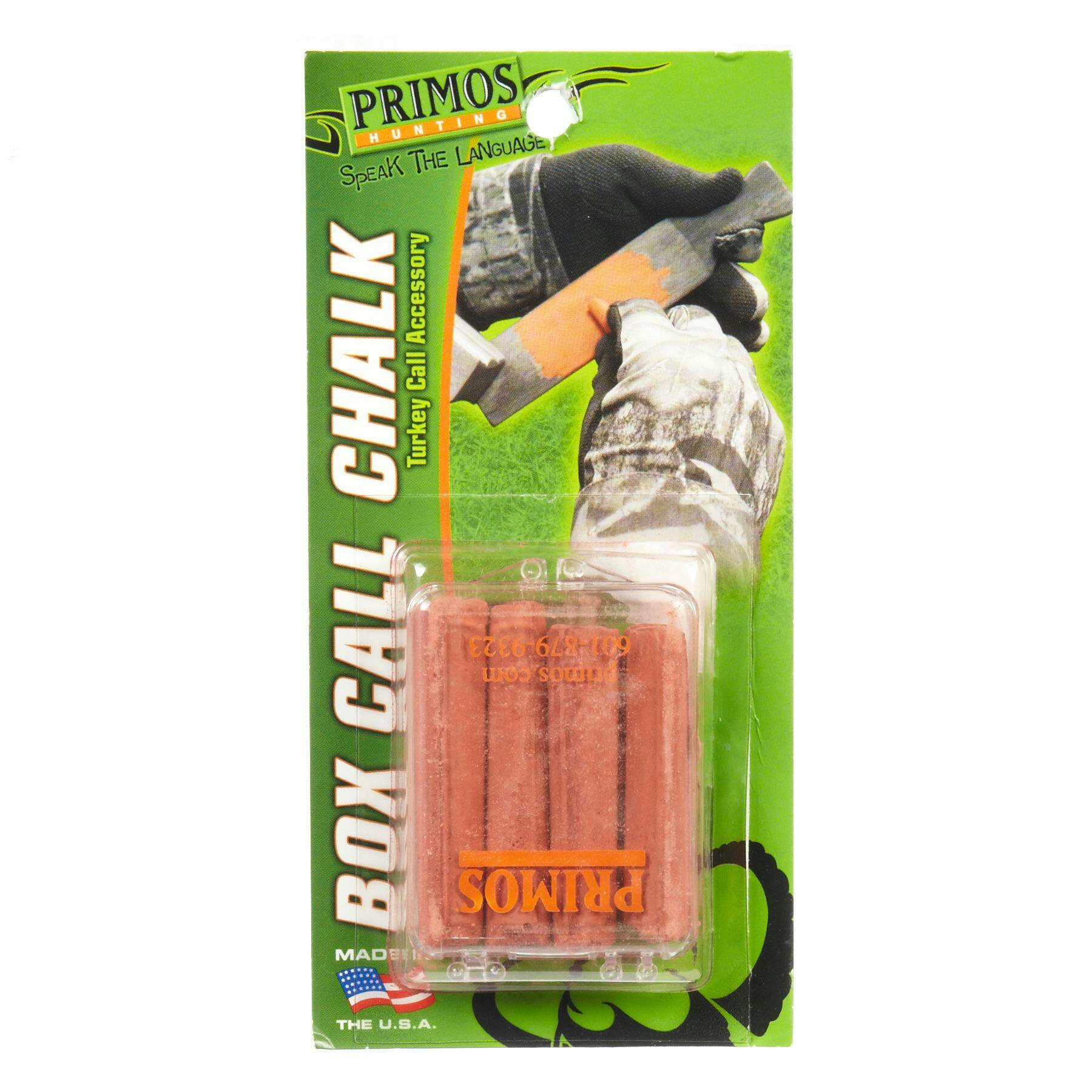 Primos Hunting Turkey Box Call Chalk, 4-pk