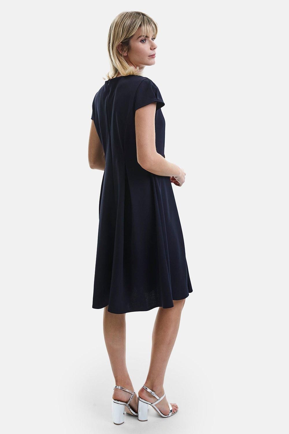 James Lakeland Pin Tuck Detail Knee Length Dress