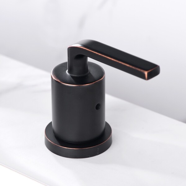 Luxier WSP03-T Widespread Bathroom Faucet with Pop-Up Drain