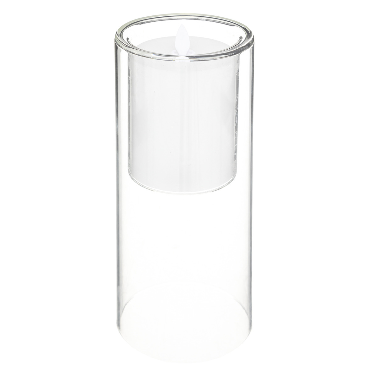 Set of 3 LED candles 36x30 cm