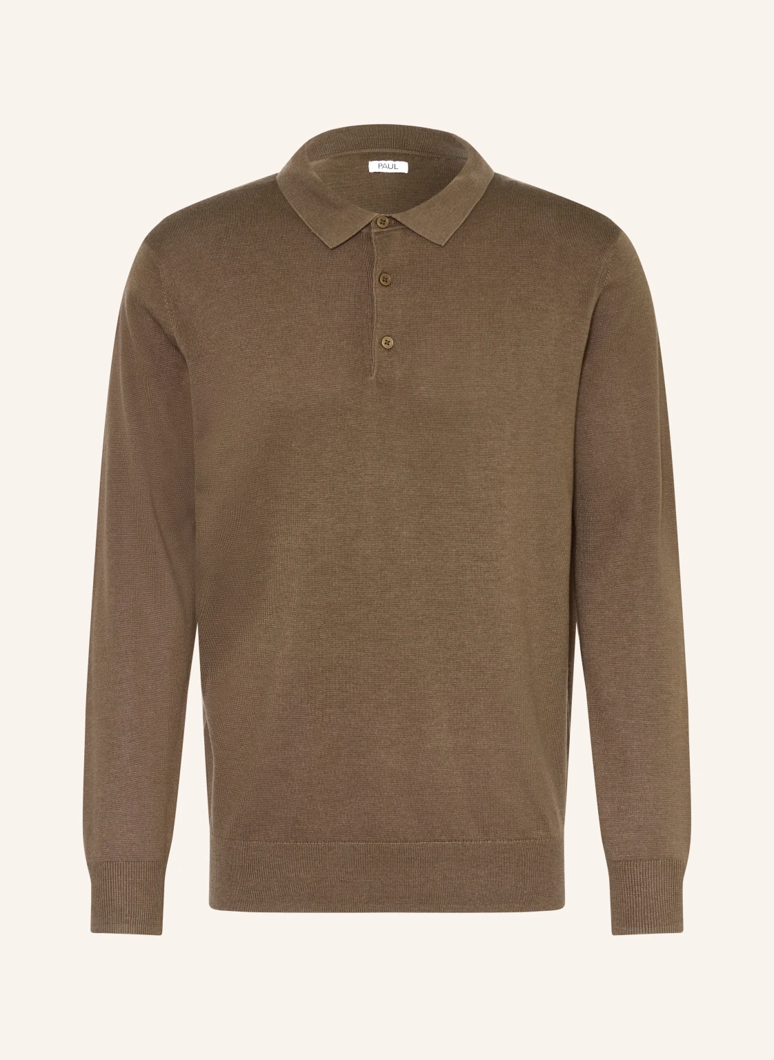 PAUL Strick-Poloshirt