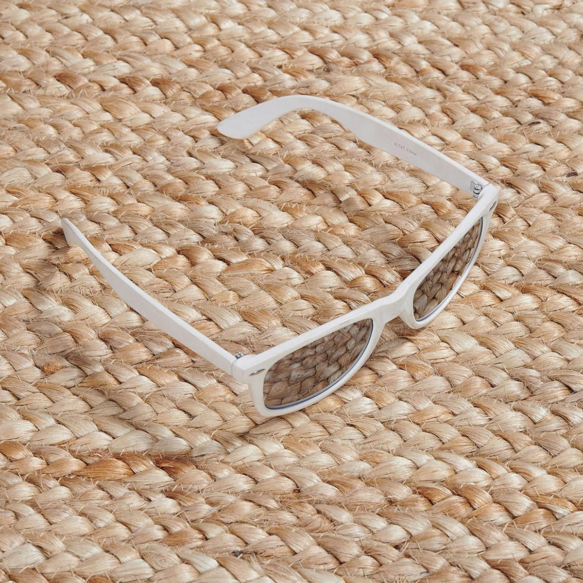 JT JUTE NATURE - Tapis kilim en jute beige 160x230