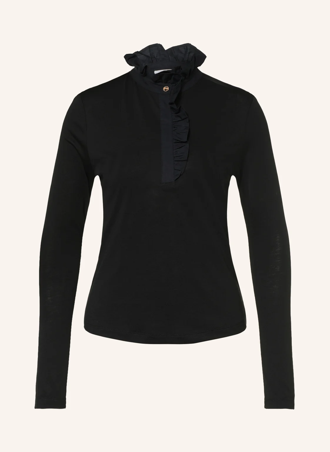 Rich & Royal Longsleeve mit Rüschen