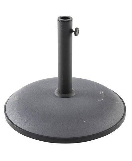 Base para guarda-sol cinza