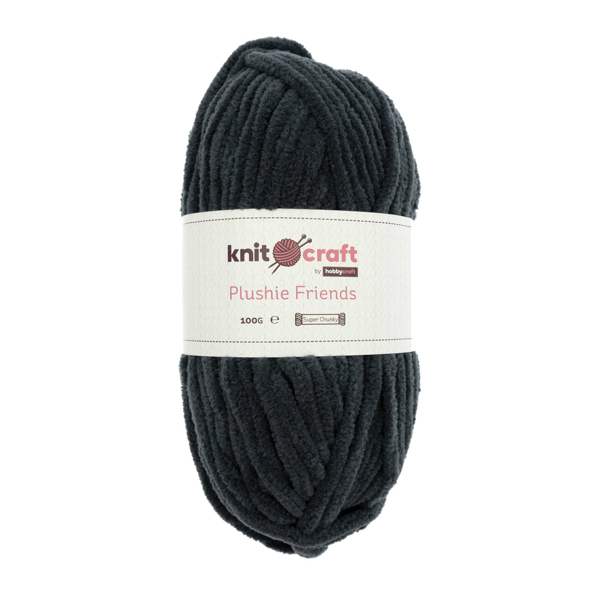 Knitcraft Navy Plushie Friends Yarn 100g