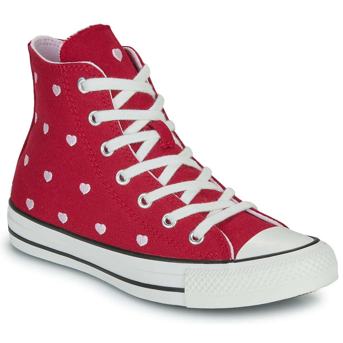 Converse - CHUCK TAYLOR ALL STAR HEARTS & ROSES - Red