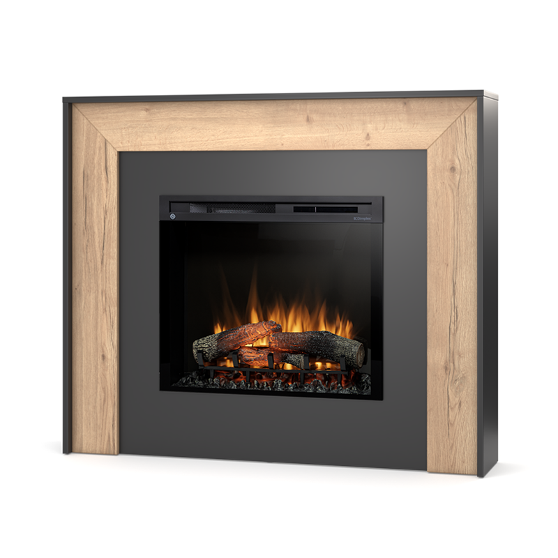 Kominek elektryczny wolnostojący Zuni 28" XHD Warmtec