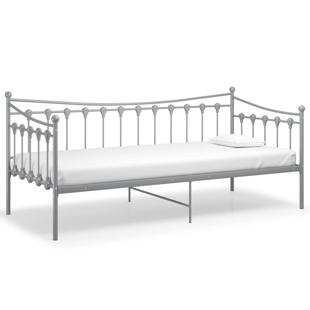 Kanapa Szary Metal vidaXL