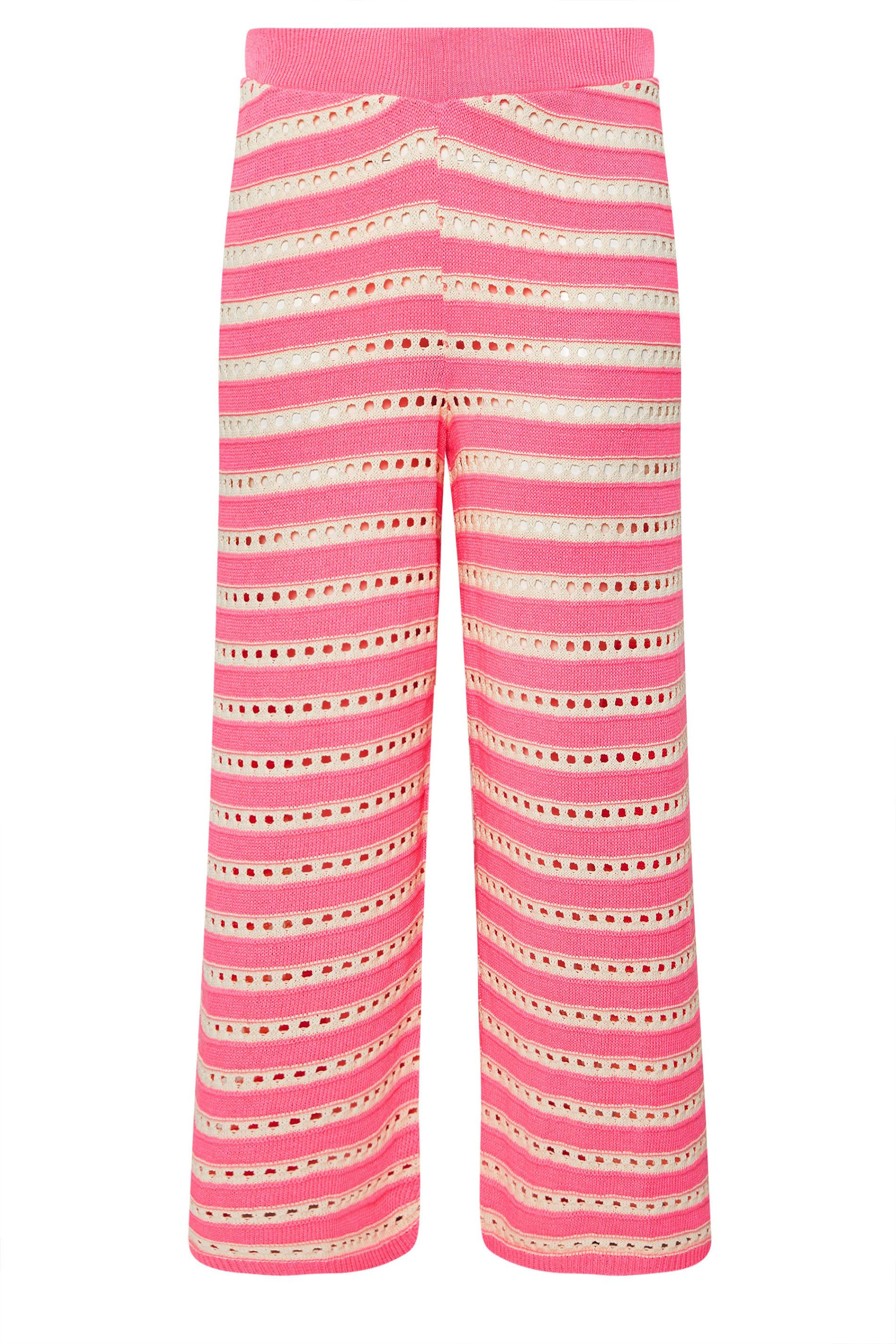 Yours Crochet Wide Leg Trousers